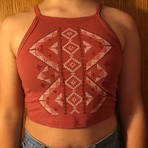 Aeropostale Halter Crop Top